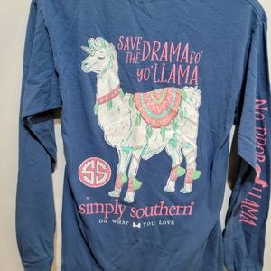Long Sleeve Simply Southern top
